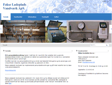 Tablet Screenshot of flvand.dk